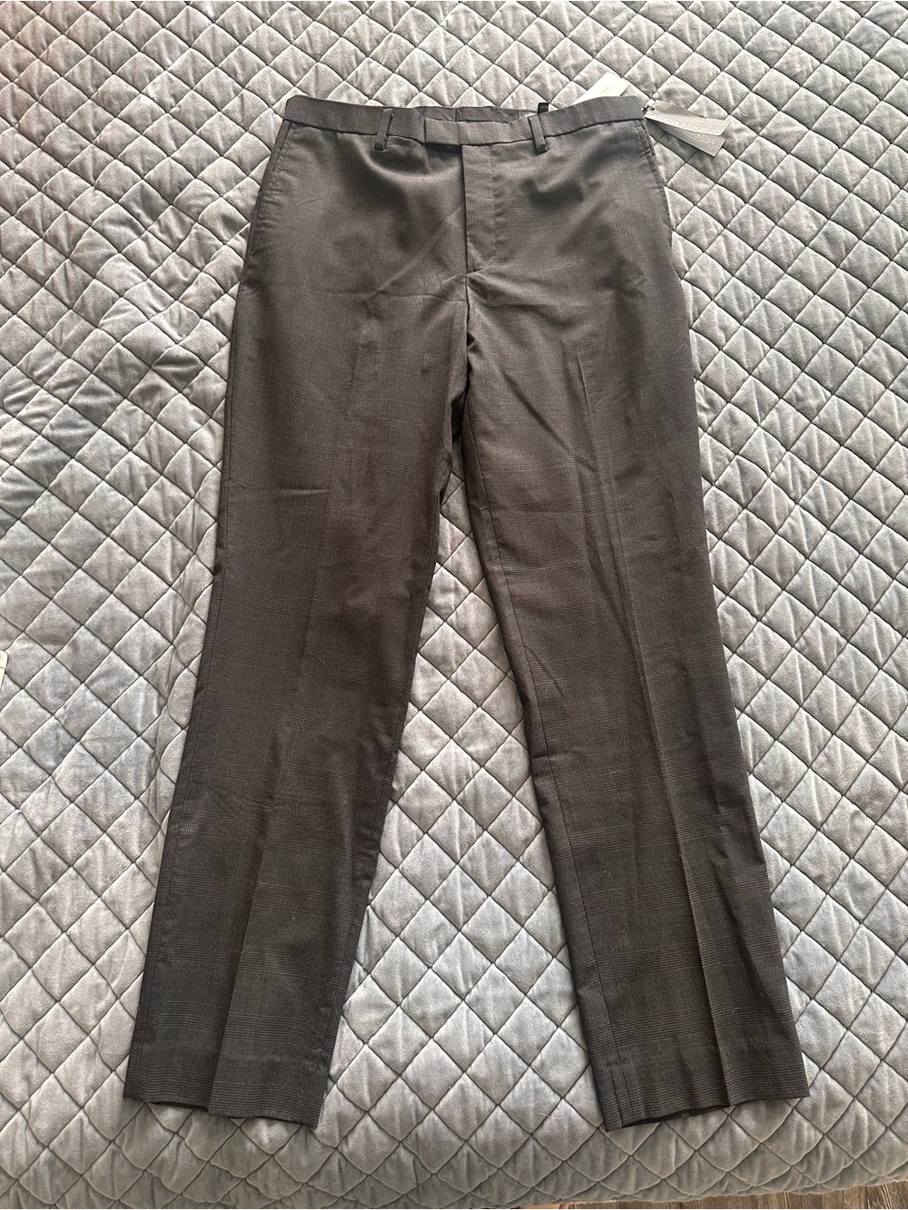 Banana Republic Slim Fit grey dress pants men’s 34x34 NWT